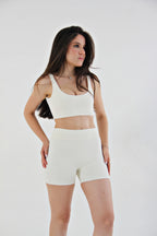 Short Bare Off White