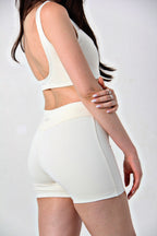 Short Bare Off White