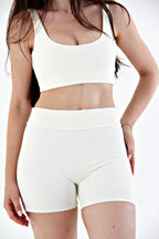 Short Bare Off White